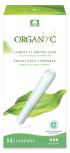 Load image into Gallery viewer, Organyc 100% Organic Cotton Applicator Tampons Super - Moderate