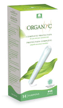 Load image into Gallery viewer, Organyc 100% Organic Cotton Applicator Tampons Super - Moderate