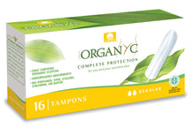 Load image into Gallery viewer, Organyc 100% Organic Cotton Tampons - Regular