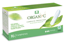 Load image into Gallery viewer, Organyc 100% Organic Cotton Tampons - Super