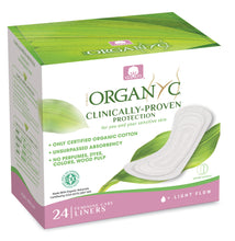 Load image into Gallery viewer, Organic Thin Folded Panty Liners - Light
