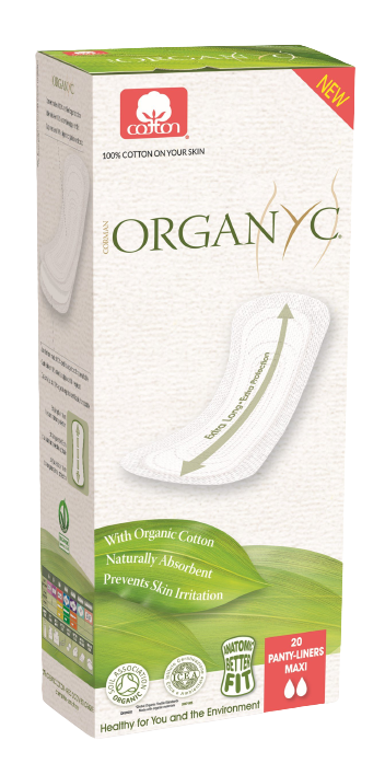 Organic Panty Liners (Flat) - Maxi