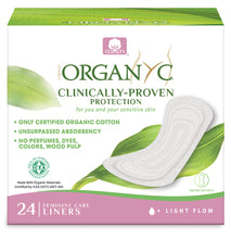 Load image into Gallery viewer, Organic Thin Folded Panty Liners - Light
