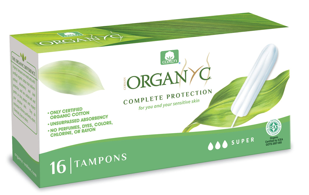 Organic Tampons - Super