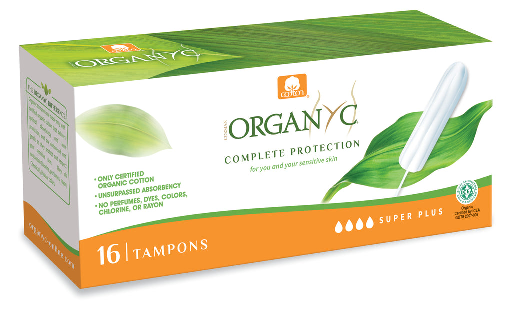 Organic Tampons - Super Plus